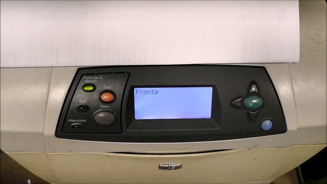 HP laserjet 4250 come stampare lo stato materiali e pagina consumi