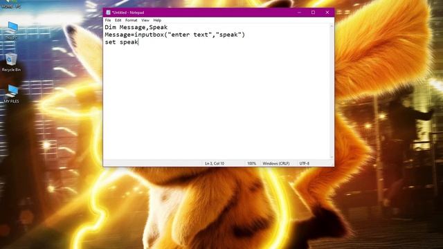 HOW CREATE YOUR OWN SPEAKING SOFTWARE USING NOTEPAD ON ANY WINDOWS