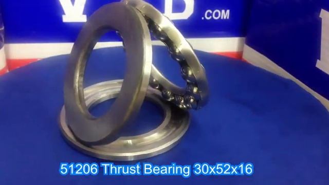 51206 Thrust Bearing 30x52x16