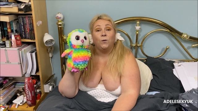 BBW ADELESEXYUK DOING A QUICK ADVERT ABOUT HER NEW OWL 6622