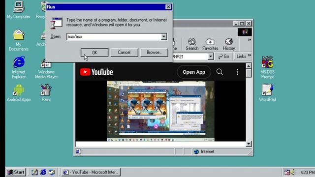 Windows 98 BSOD 3915