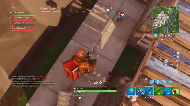 Fortnite Battle Royal Get POPPED Through a Window