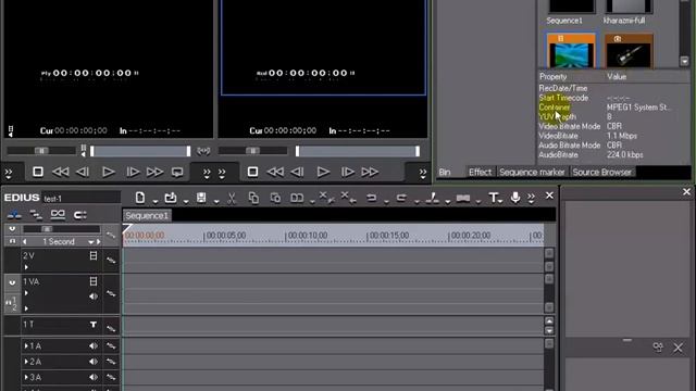 3- Edius- آموزش ادیوس crack import file