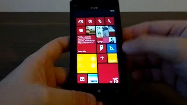 HTC 8X test: Novosti v Windows Phone 8