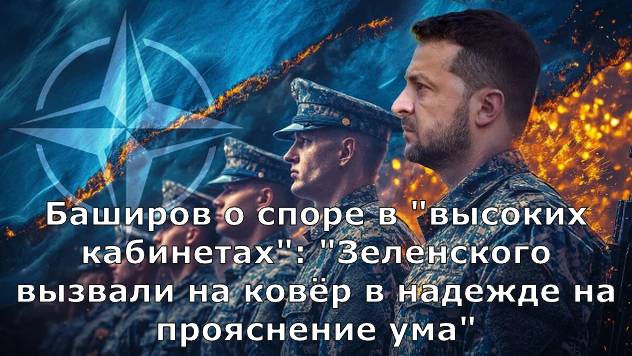 Баширов о споре в "высоких кабинетах": "Зеленского вызвали на ковёр в надежде на прояснение ума"