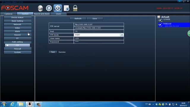 Foscam Client Software Video Tutorial: How to upload alarm images onto FTP server