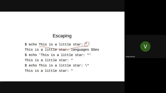 Linux Series | Lecture 5 (Quoting And Variables)