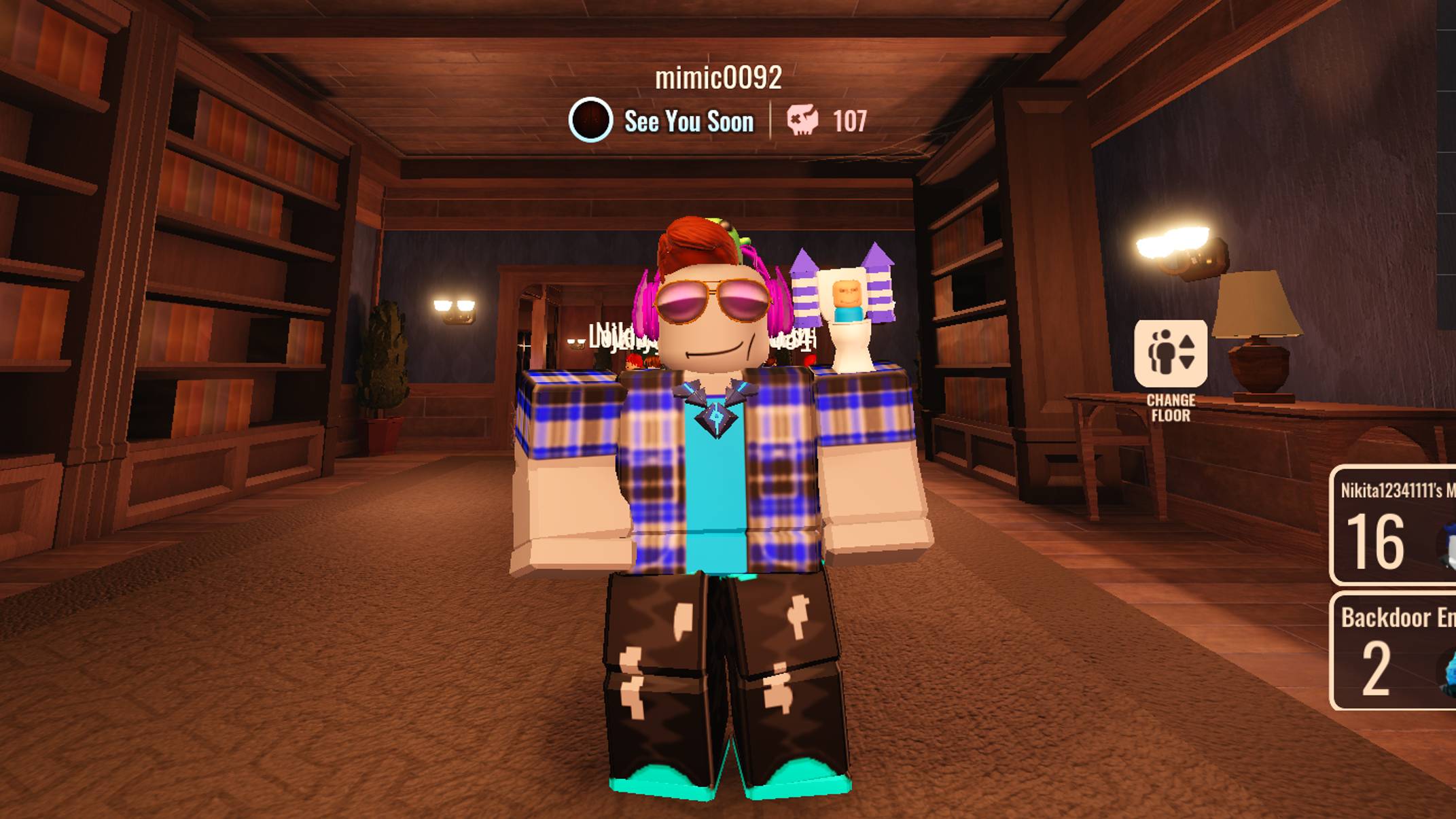 играю в  ROBLOX DOORS