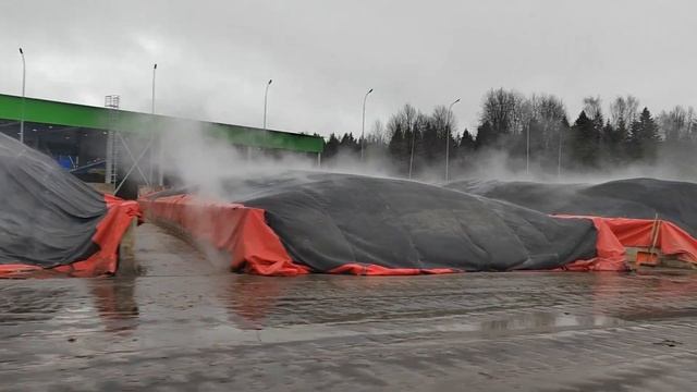 Мембранное компостирование органических отходов