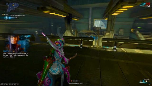 Warframe - Octavia on Mission -  Raid the corpus resource caches