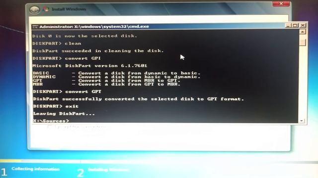 Windows Cannot Be Installed To This Disk.The Selected Disk Has An MBR Partition Table.One EFI Syste