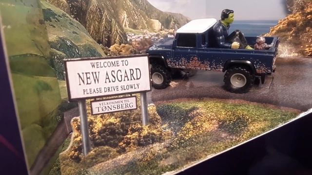 Rover Land  Hot Wheels  Land Rover Series III Pickup  MARVEL EDITION!