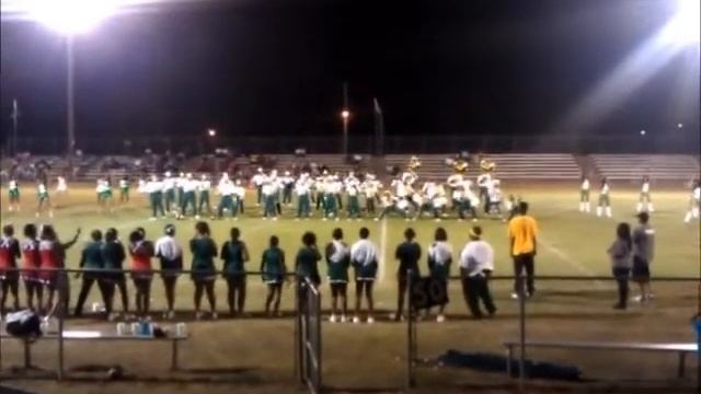 Terrell County Middle High School Marching Greenwave Band 2011-12 20min. field show part 2