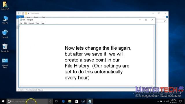 MT Tips - Windows 10 File History