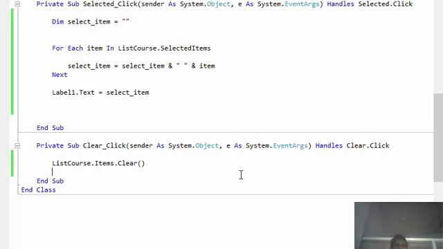 11. Visual Basic ListBox Control part 2 | Semant Sir