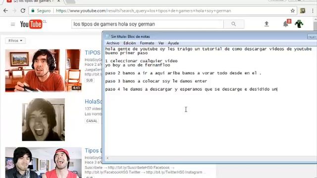 tutorial de como descargar un video de youtube