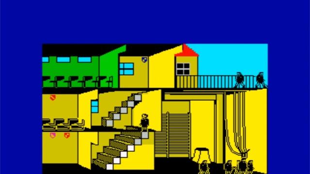 Skool Daze - ZX Spectrum - Spectrum Emulator 0.0.3b