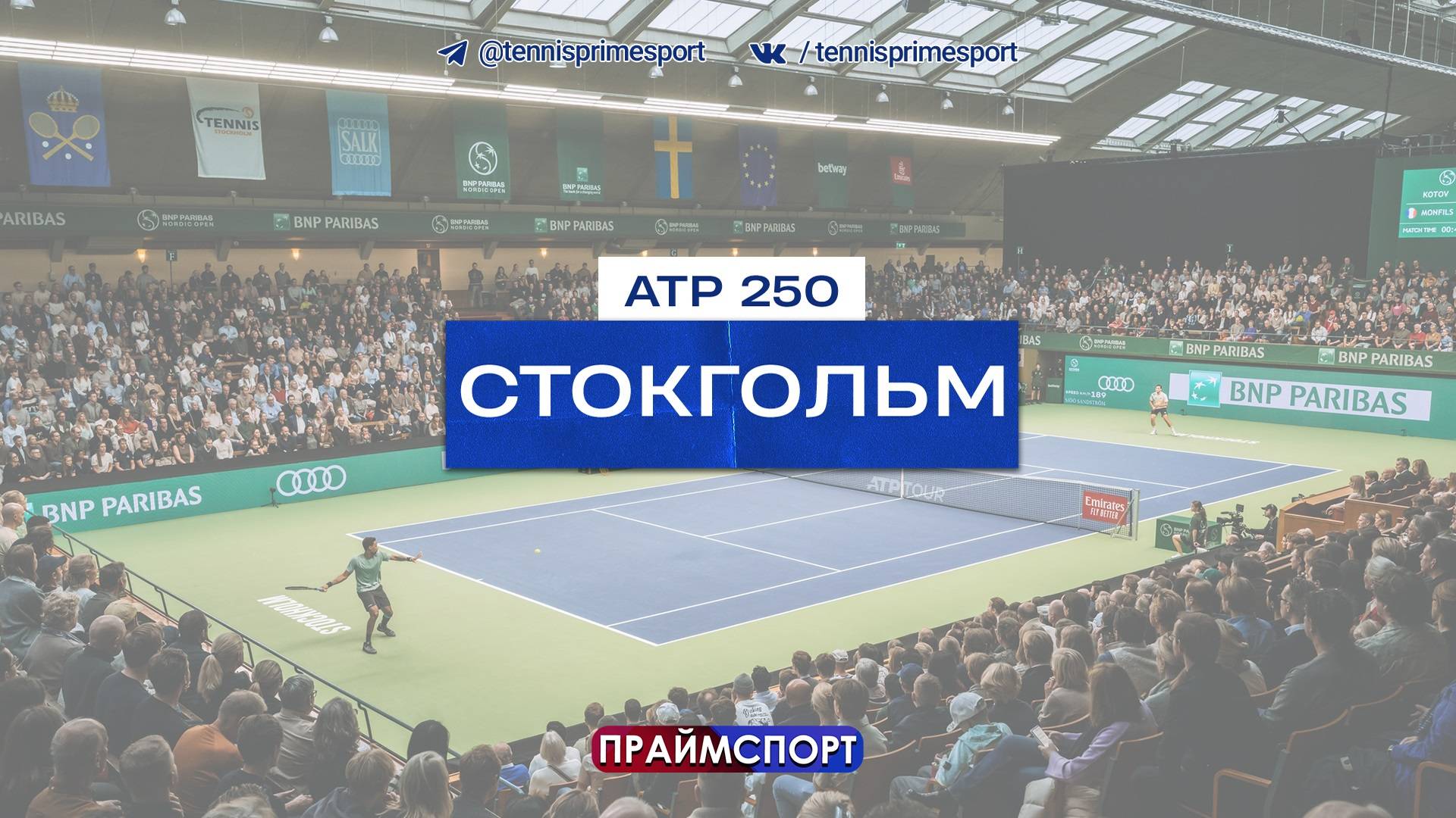 Томми Пол - Григор Димитров | ATP 250 Стокгольм | Финал | Трансляция матча