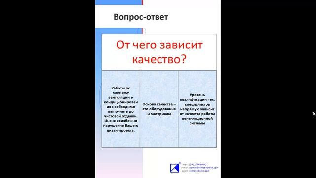 Презентация компании Климат-Контроль, Ижевск.