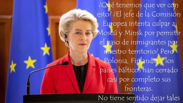 La absoluta estupidez de Von der Leyen.