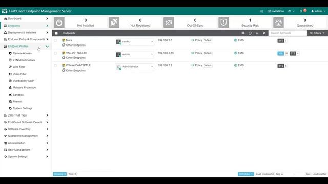 Introduction to FortiClient Endpoint Management Server (EMS) 7.2