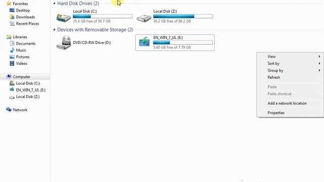 How to install Windows on pendrive very easyly