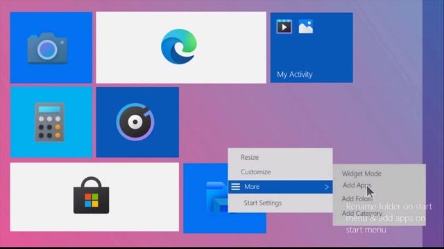 Windows 2021 Concept Features: Start Menu #2021 #Windows2021 #Features