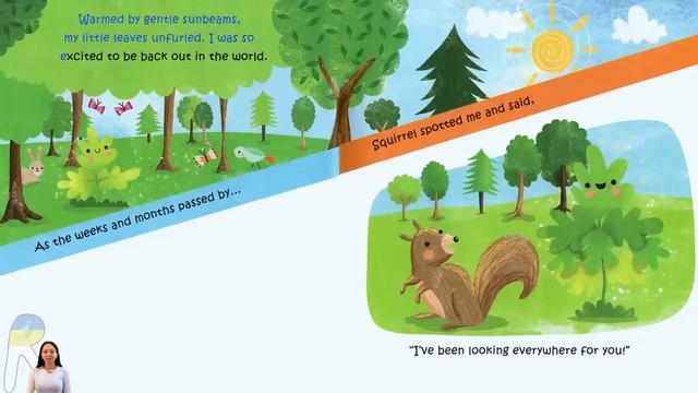 Little Acorn, История маленького Жёлудя, Осенние рассказы на английском, легкий английский