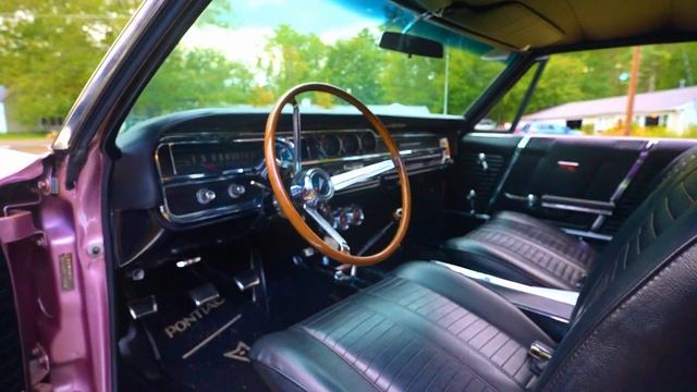 RARE 1965 PONTIAC 2+2 IRIS MIST #pontiac