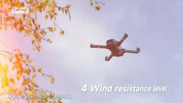 Brushless Motor Drones with 2 Cameras 40KM/h MAX Wind Resistance Class 4 WIFI 5GHz FPV Drone