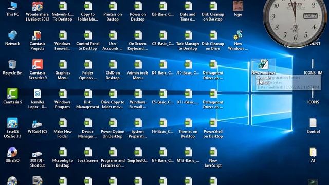 68-New Windows Scrip on Desktop