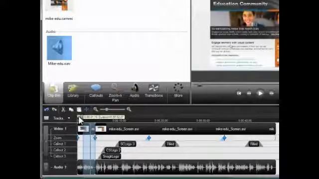 Camtasia Studio 7 Getting Started видео урок