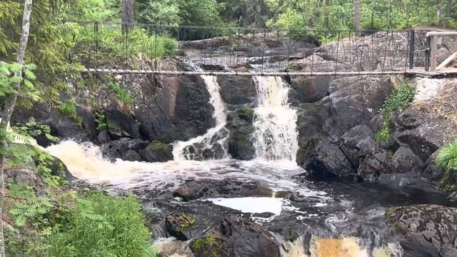 Рускеальские водопады.