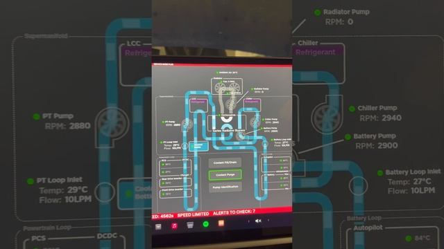 Прокачка системы охлаждения Tesla