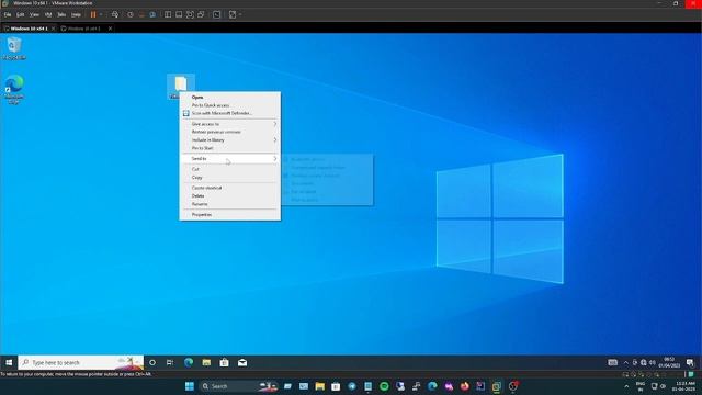 Windows WORKGROUP join betwen two computers and file transfer.