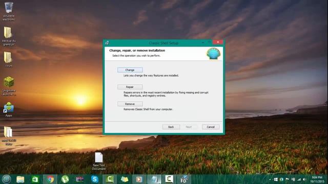 [TUTOFR]Installer Le Menu Demaré De Windows 7 Sur Windows 8