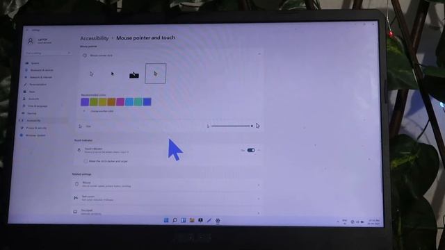 How to Change Mouse Pointer Color, Style & Size in Windows 11 Laptop in Tamil 🔥