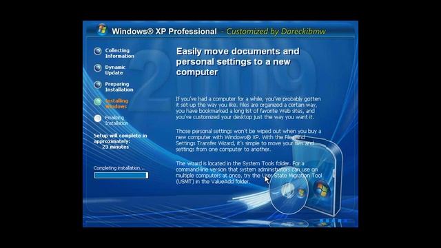 XP Mods Windows XP Installing Windows XP Professional 2009 First Attempt To Record A Victual VM