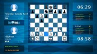 Chess Game Analysis: djghost - Shankar Gouda Patil : 1-0 (By ChessFriends.com)