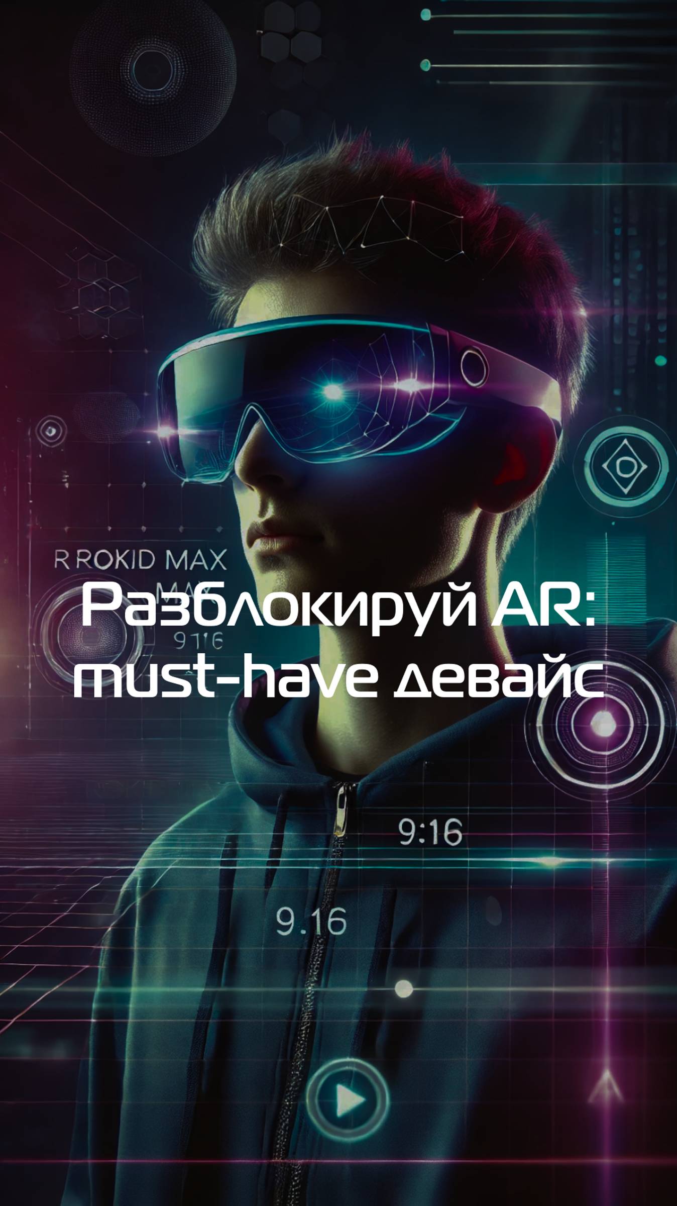 Разблокируй мир 3D и AR: Установи Rokid Max и получи эксклюзивный контент.