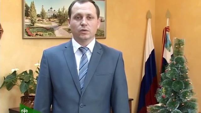 Поздравление жителей района главой администрации Красногвардейского района О.П. Шаполовым