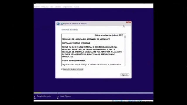 Proyecto 4 || Instalación De Windows 10, 32 Bit