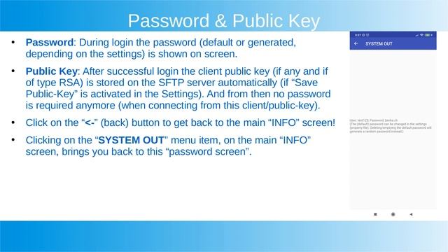 SFTP Server s0.0 v1.13 : Overview