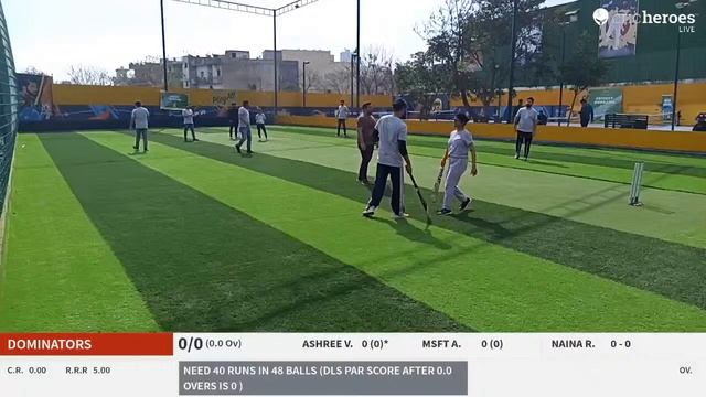 Live Cricket Match | Windows Warriors vs Dominators | 27-Feb-24 10:15 AM 8 overs | Microsoft IDC No