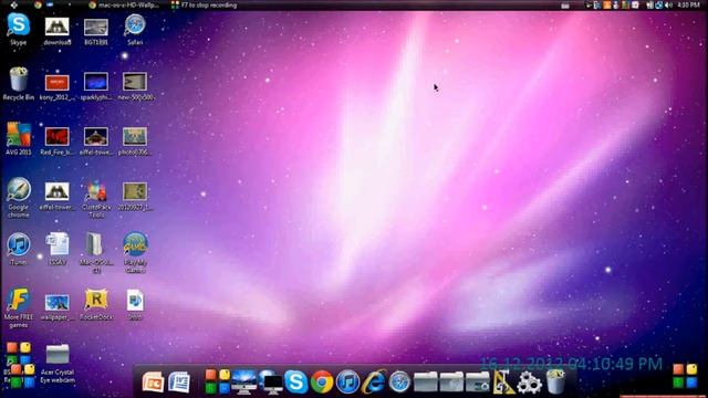 Windows vista Mac theme