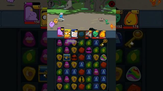 ADVENTURE TIME: PUZZLE QUEST (iOS) GAMEPLAY