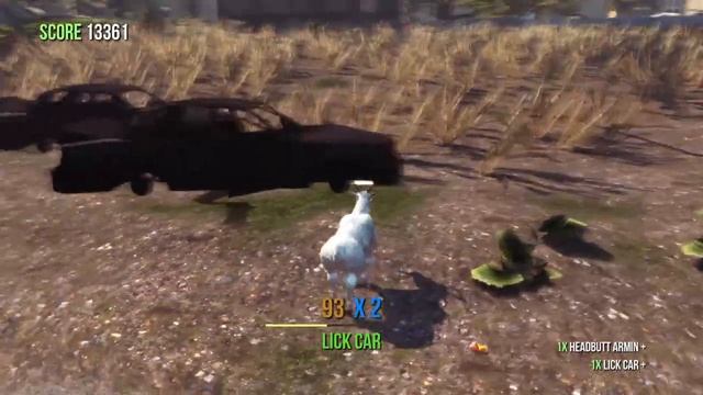 Goat Simulator how did the baseball go through the window