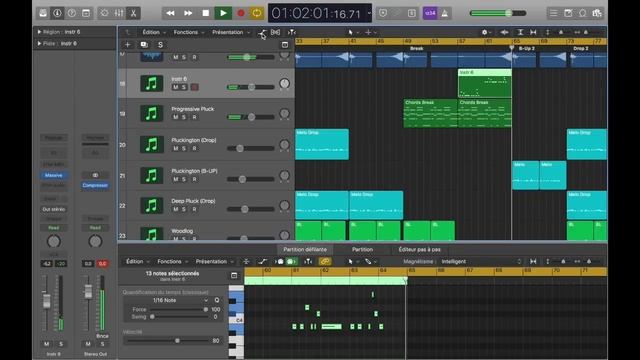 Patrick Simard - Crashing (Original Mix) [Logic Pro x Project]