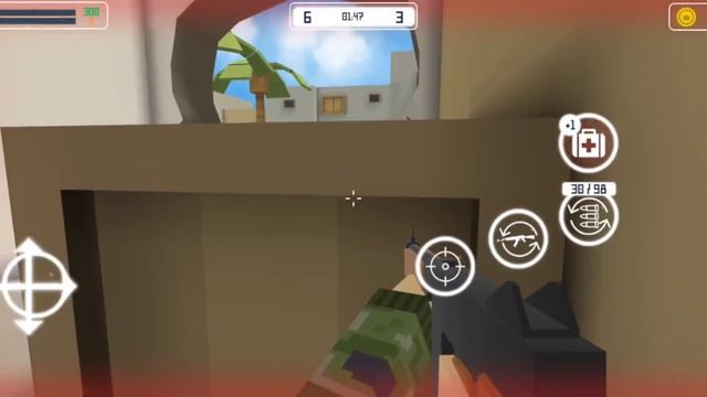 Block Gun FPS Shooting Gameplay (Android/iOS)