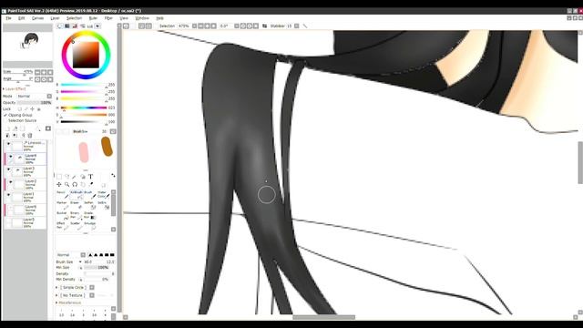 【Speedpaint】OC ART #2 | Paint Tool SAI 2